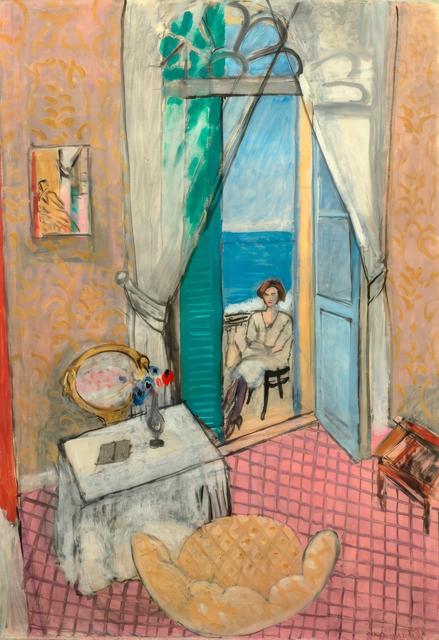 Interiér v Nice od Henri Matisse