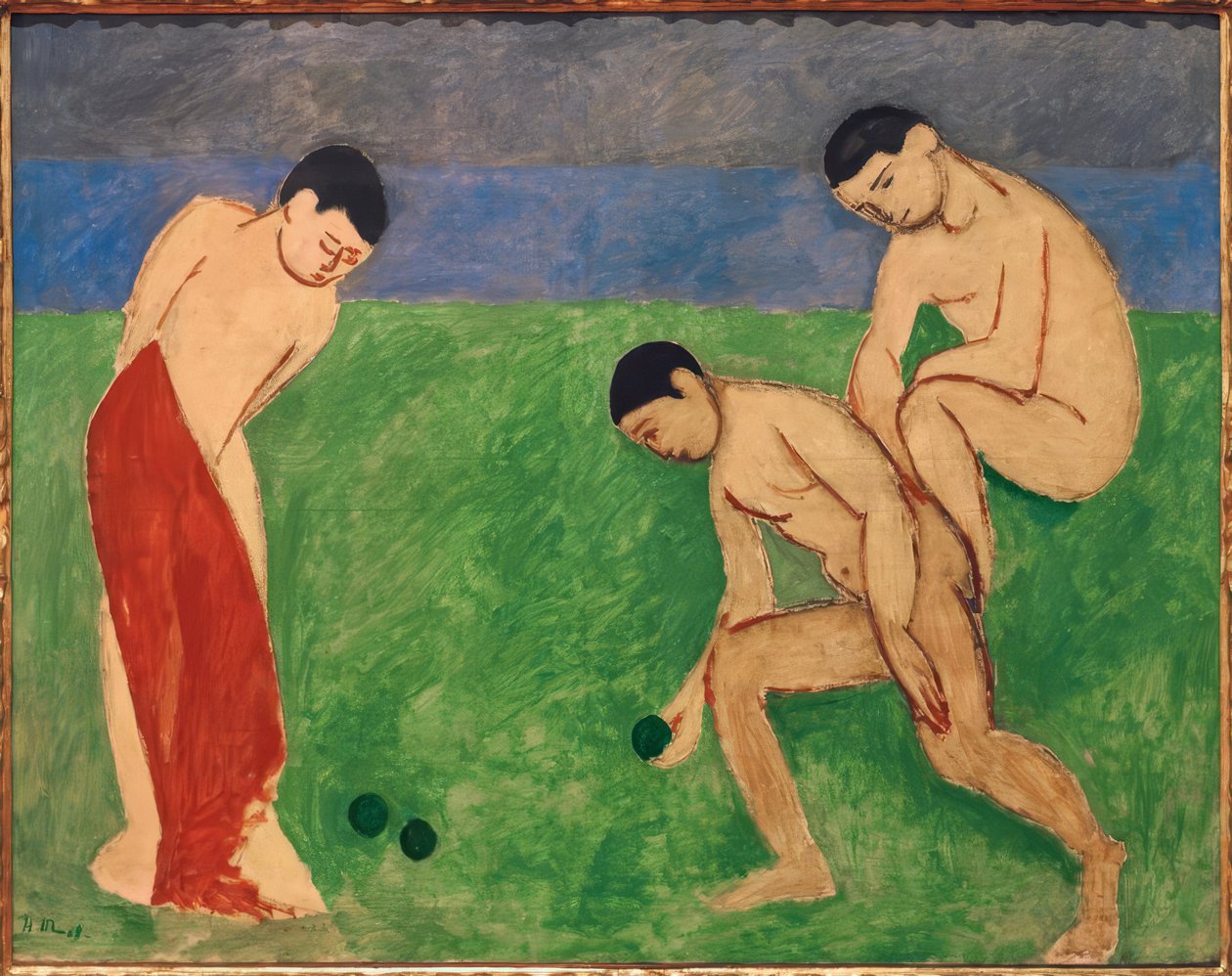 Jeu de boules (Hra s míčem) od Henri Matisse