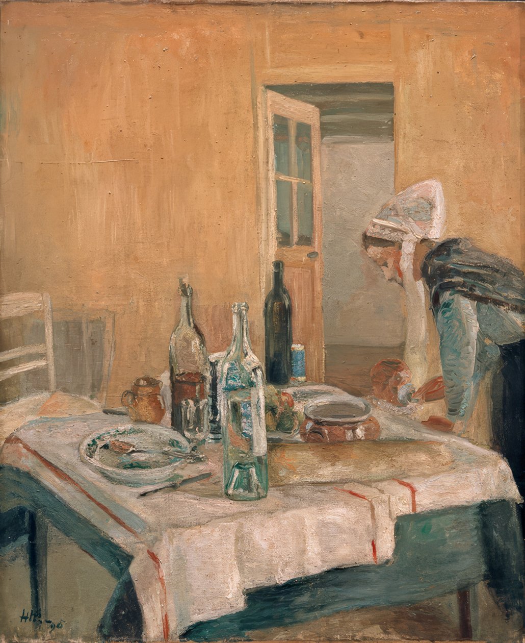Bretonská servírka od Henri Matisse