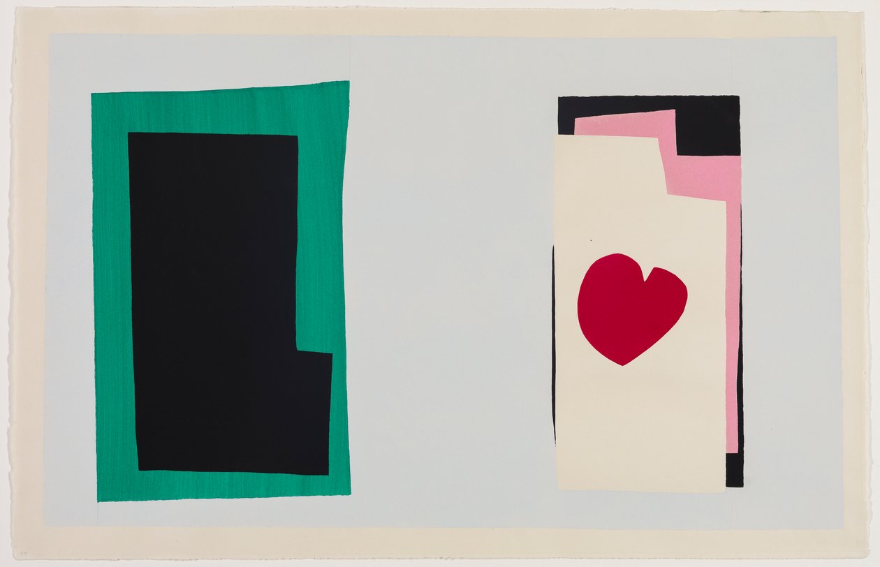 Srdce od Henri Matisse