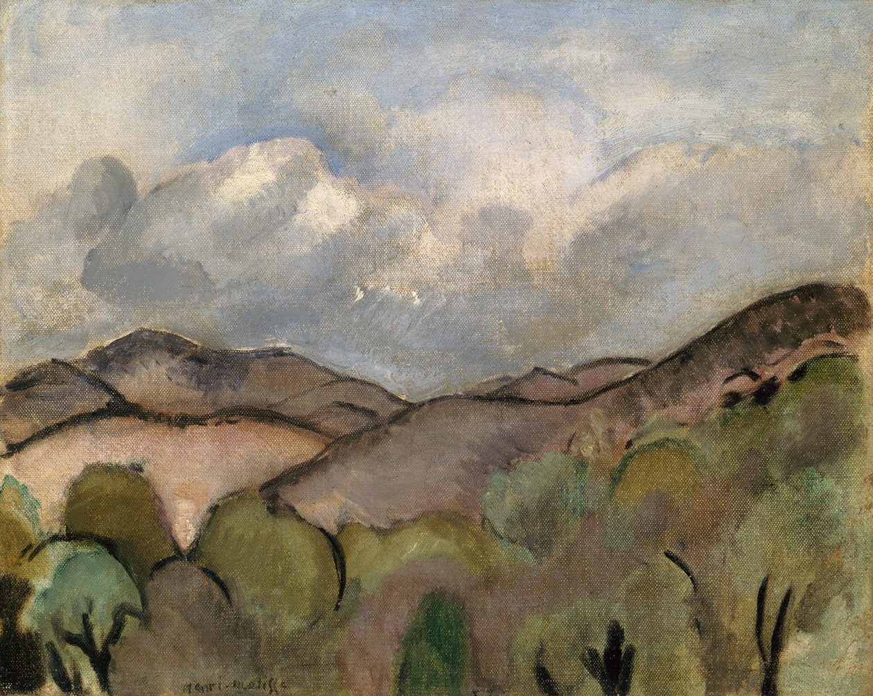 Mont Chauve v Nice od Henri Matisse