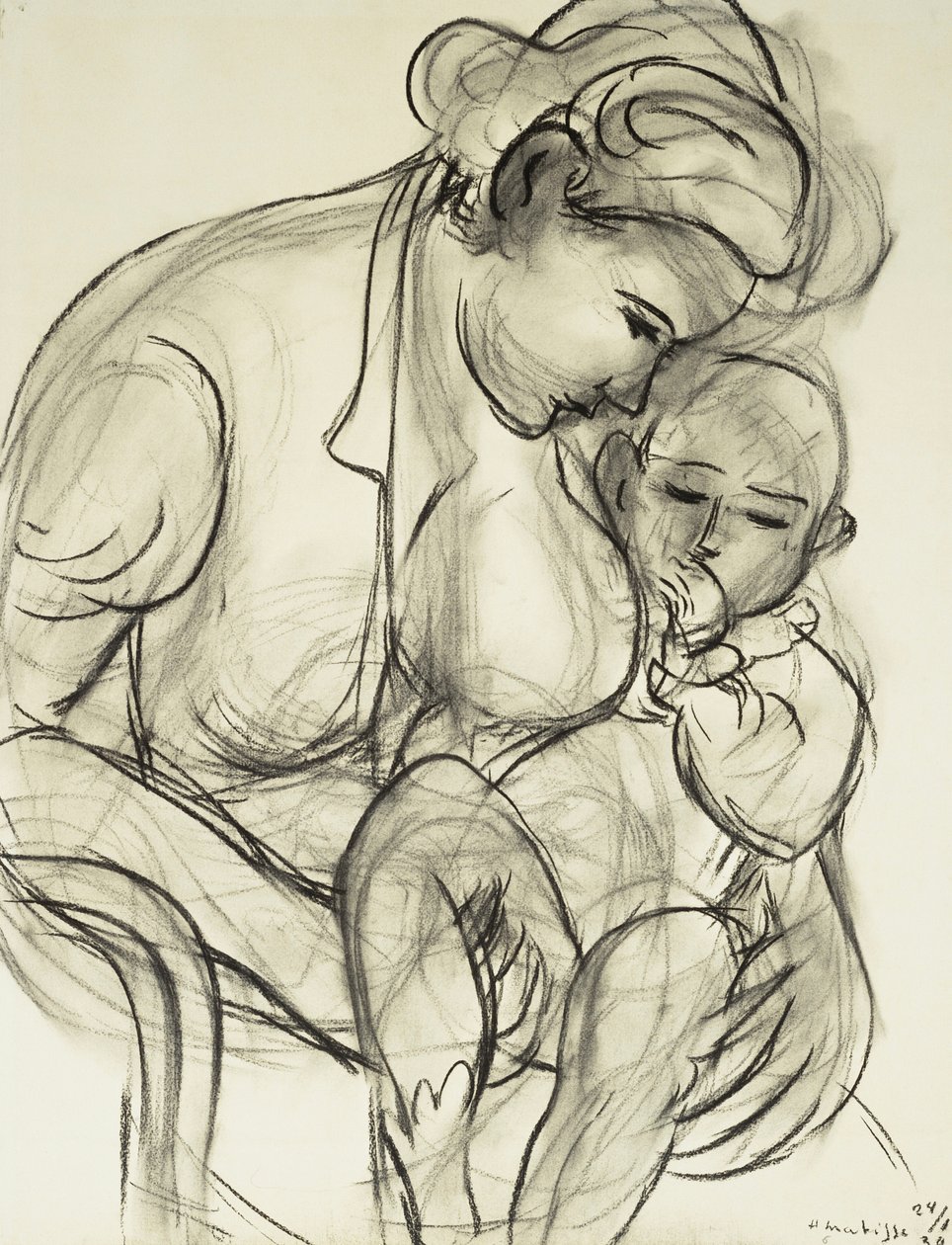 Mateřství; Maternite od Henri Matisse
