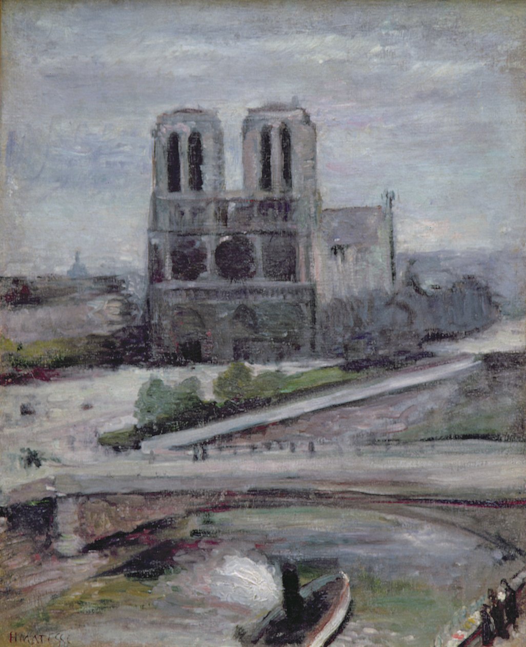 Notre Dame (olej na plátně) od Henri Matisse