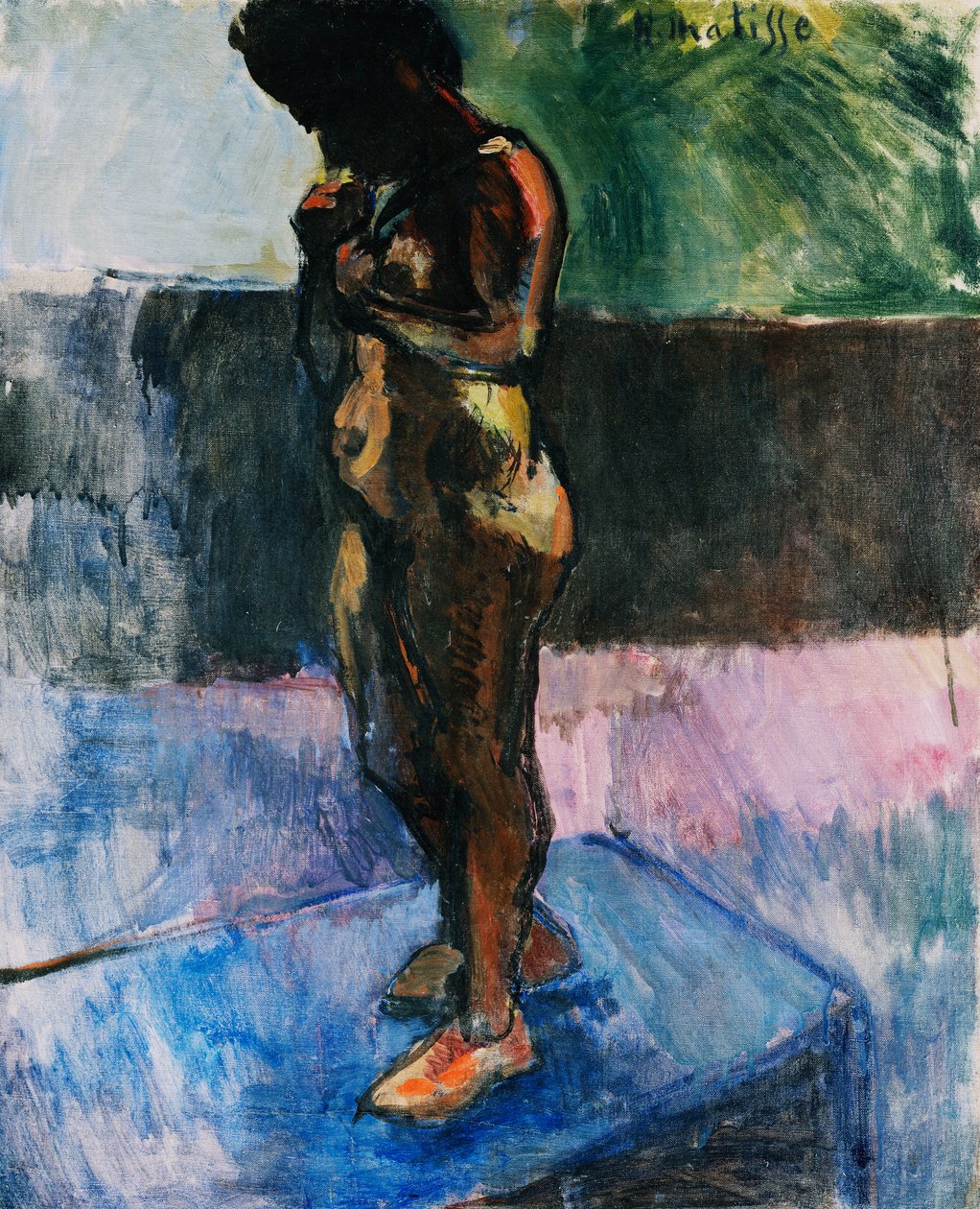 Nahá v růžových botách od Henri Matisse