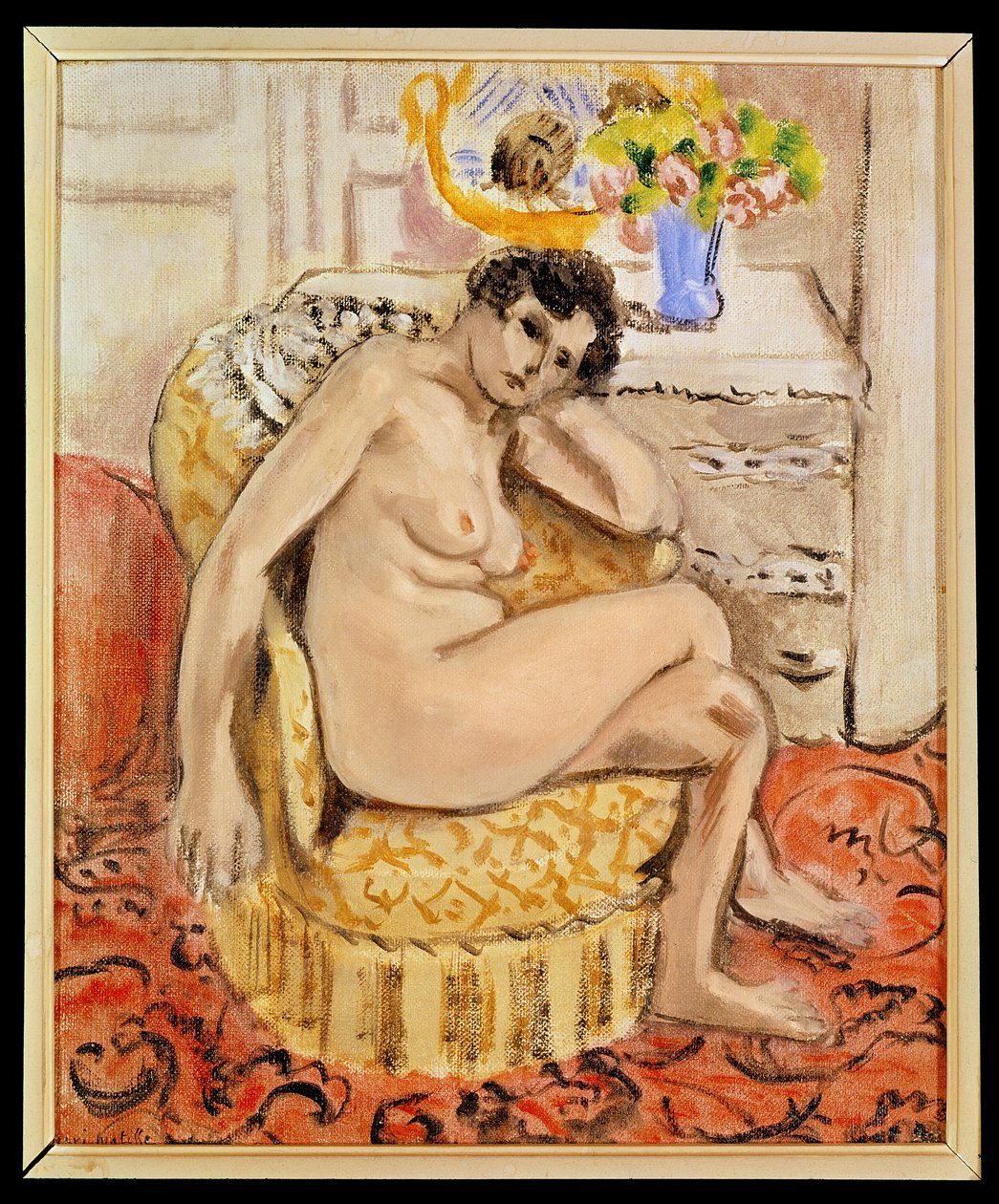 Akt v křesle od Henri Matisse