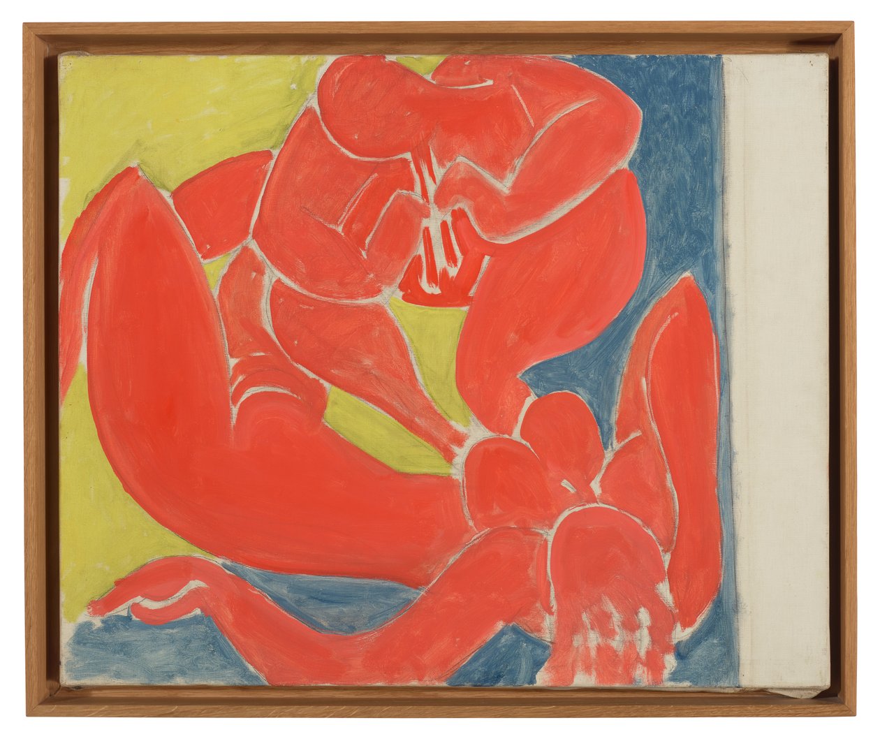 Nymfa a červená fauna (zarámováno) od Henri Matisse