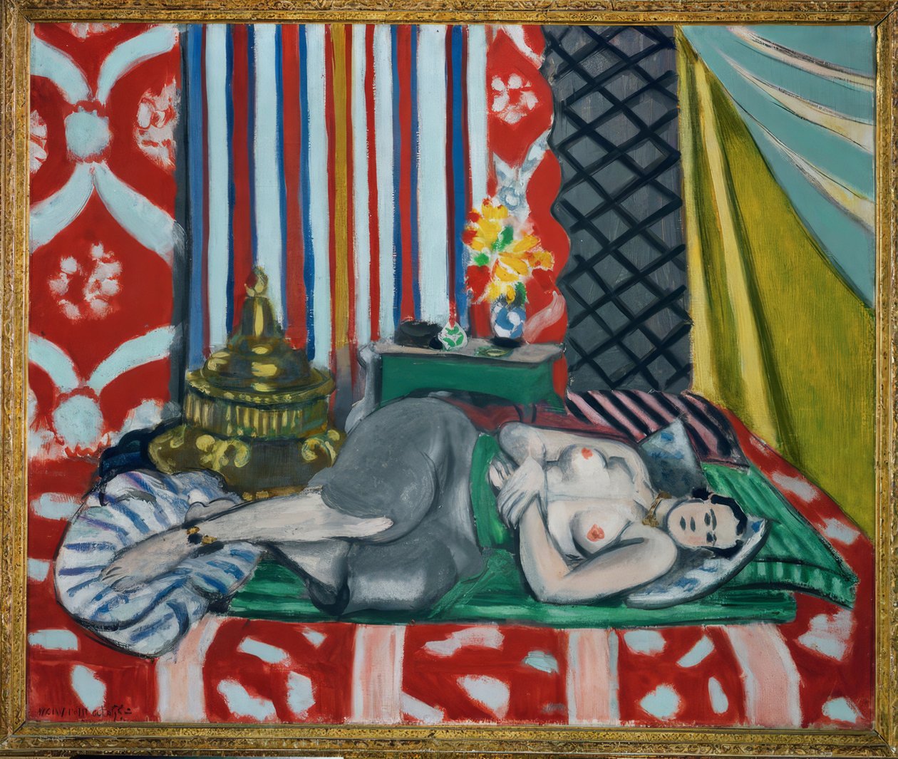 Odaliska s šedými kalhotkami od Henri Matisse