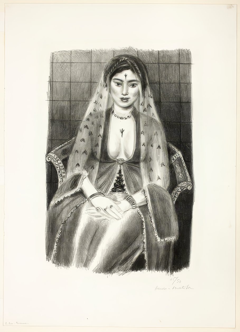 Perská žena od Henri Matisse