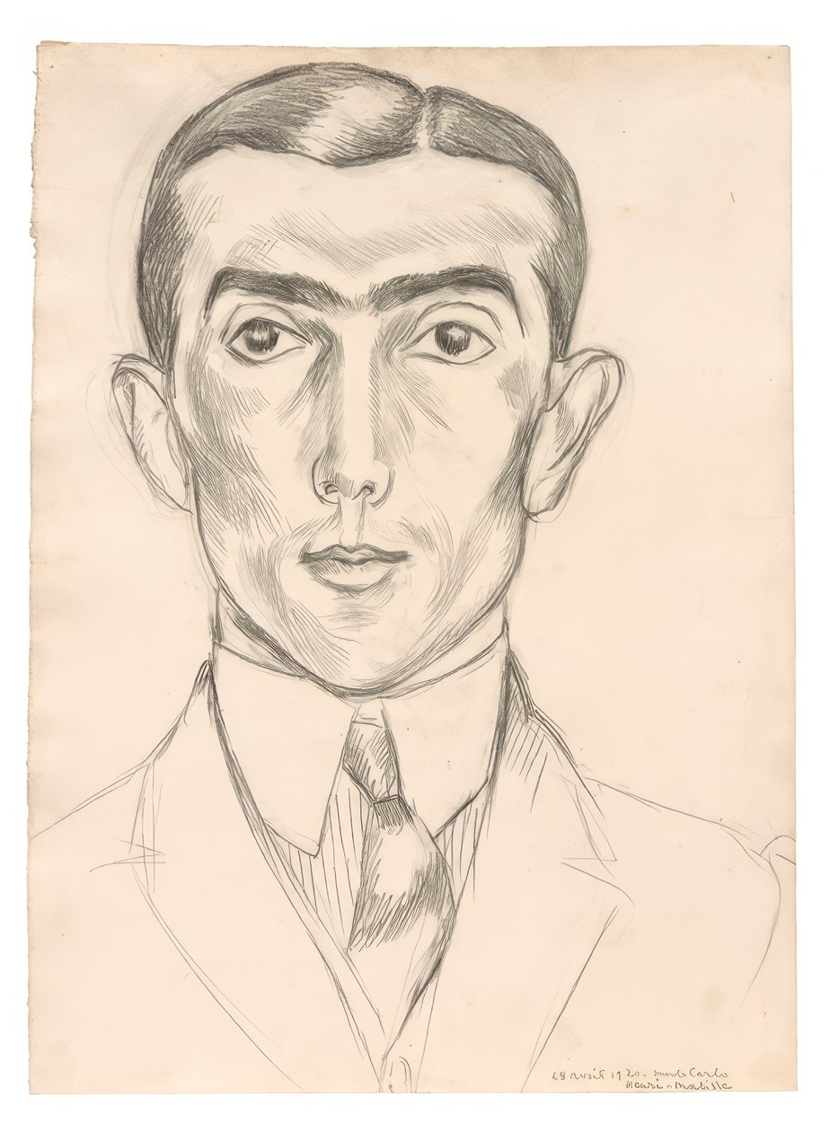 Portrét Léonide Massine od Henri Matisse
