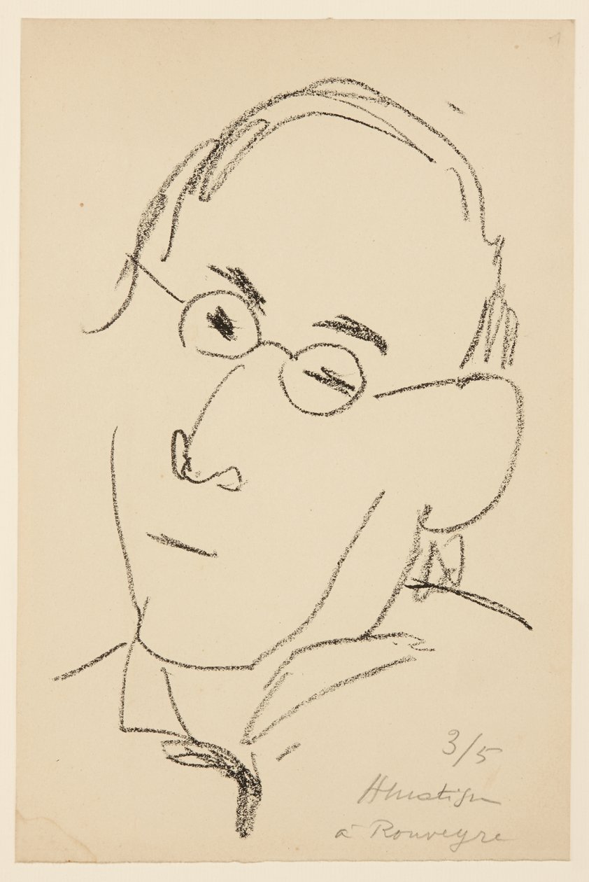 Portrét Paula Léautauda od Henri Matisse