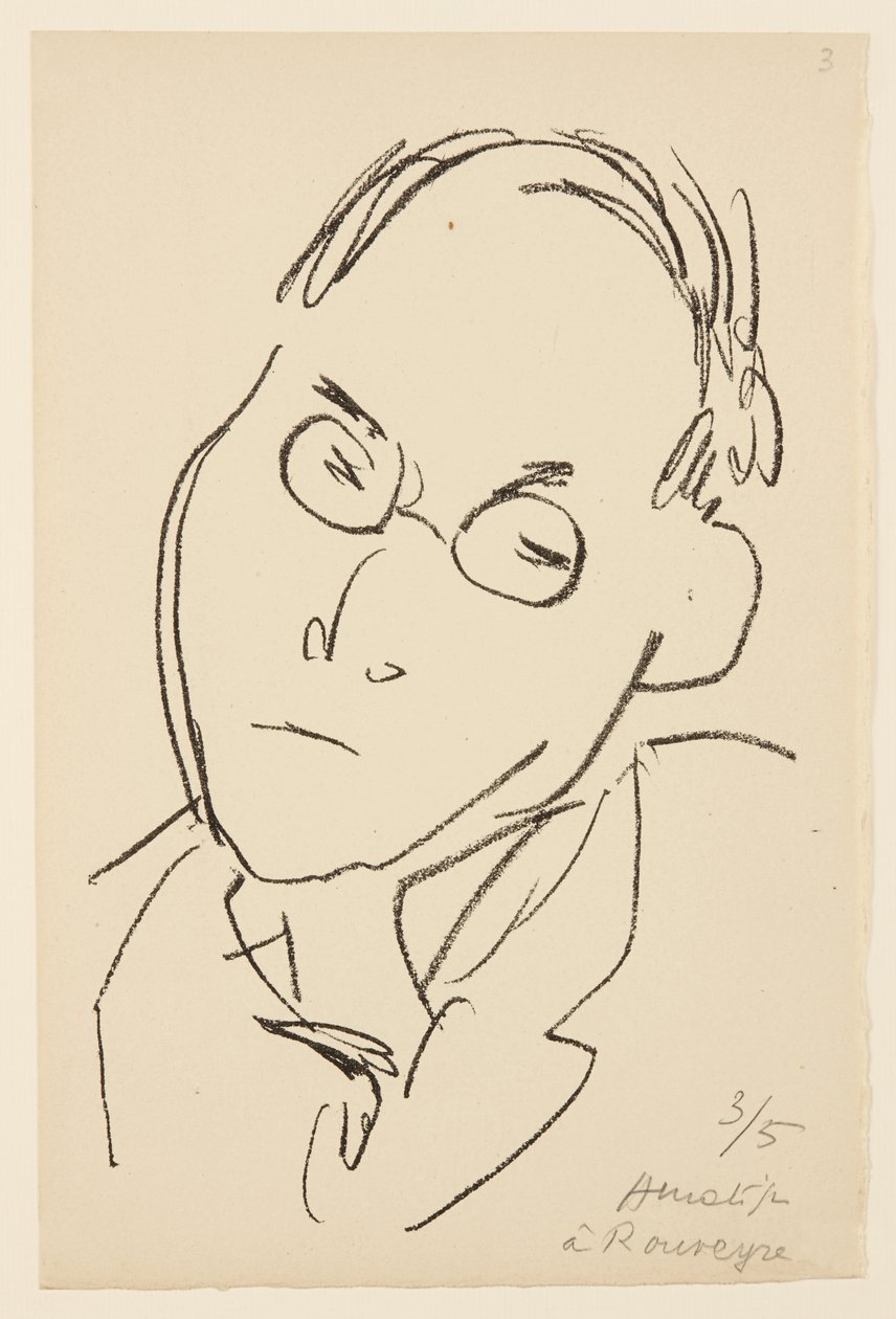 Portrét Paula Léautauda od Henri Matisse