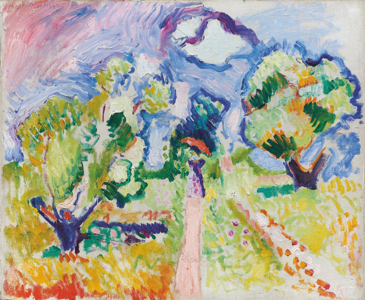 Promenade des oliviers od Henri Matisse
