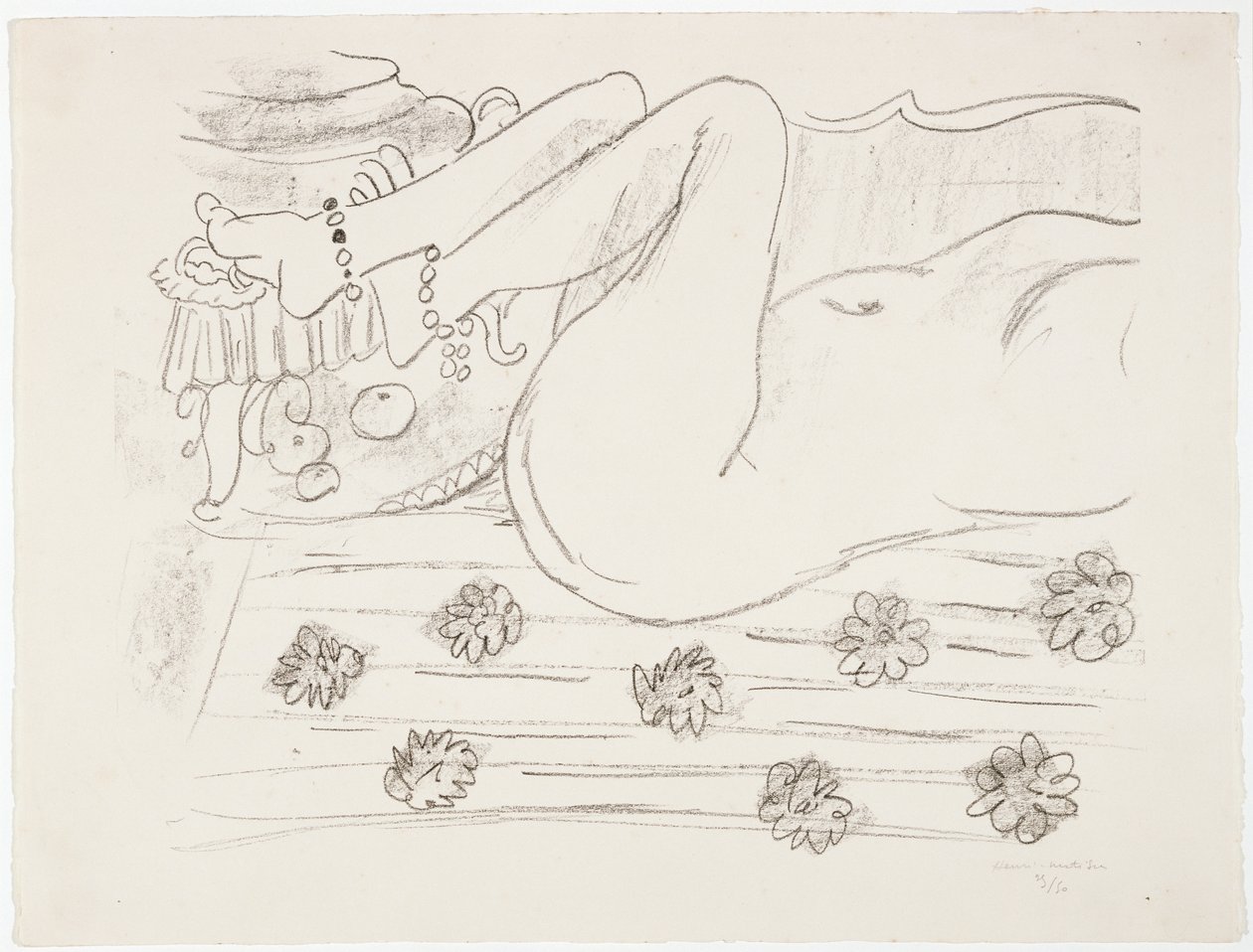 Ležící akt od Henri Matisse