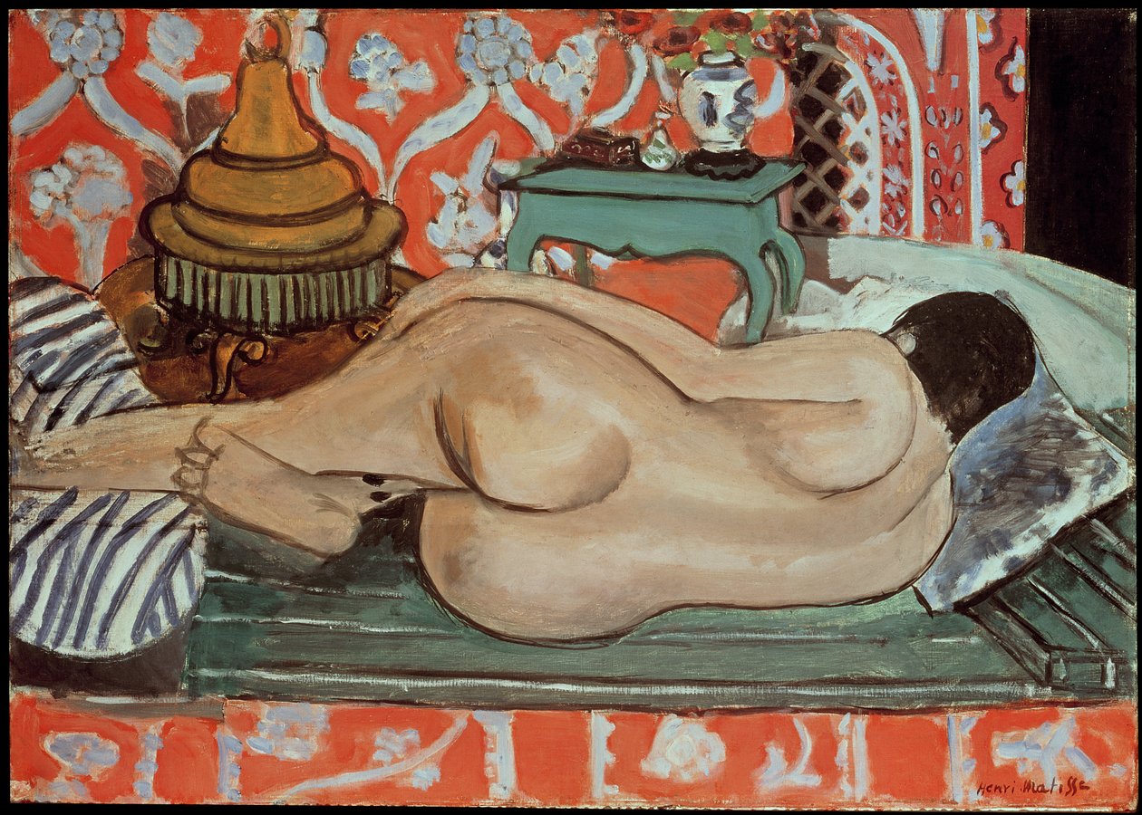 Ležící akt, záda od Henri Matisse