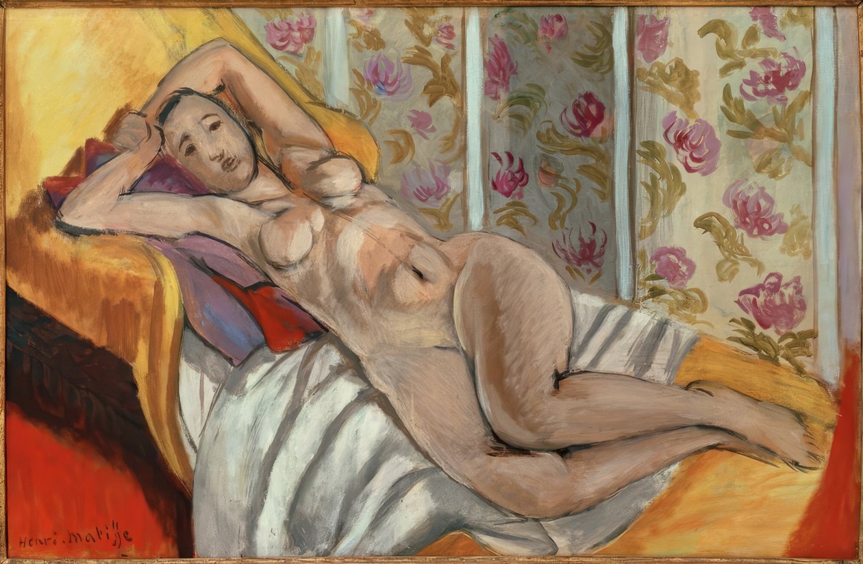 Ležící akt od Henri Matisse