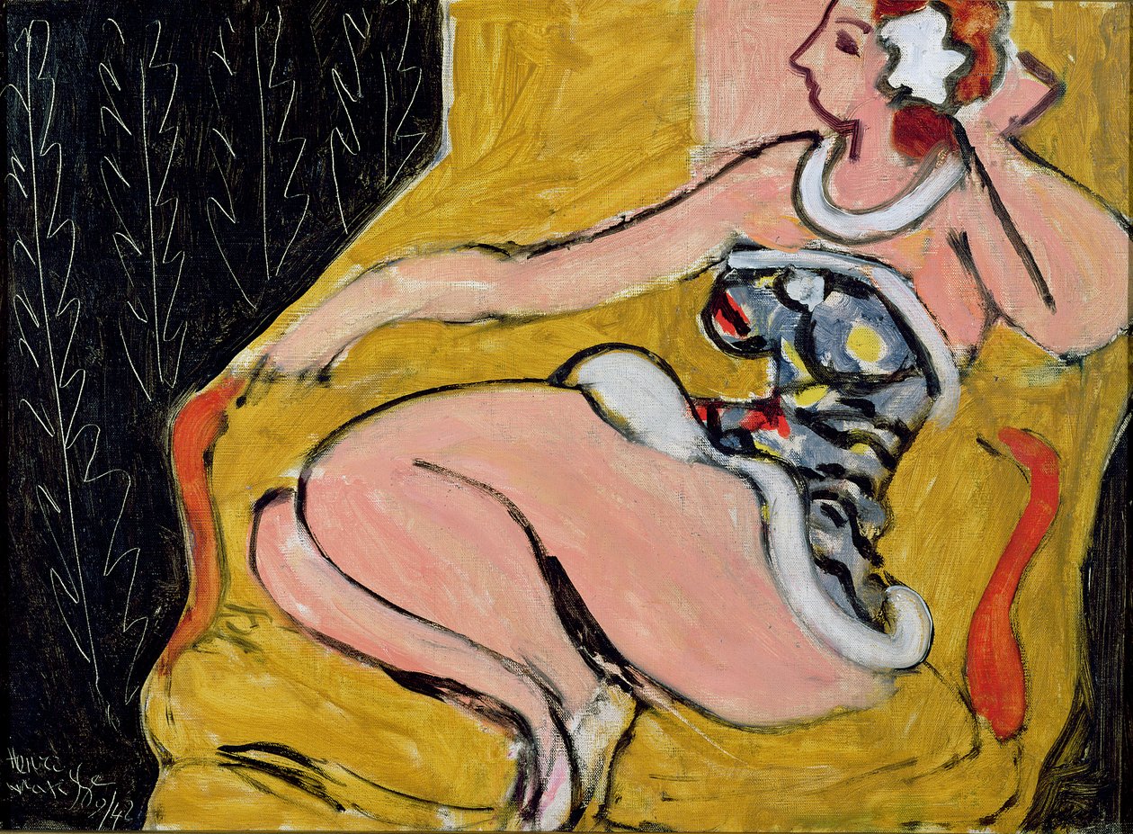 Sedící tanečnice od Henri Matisse