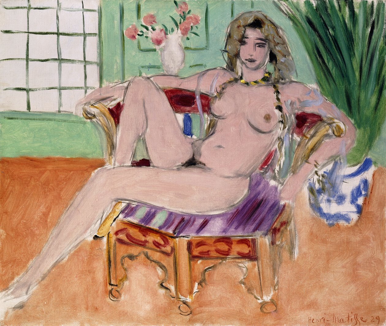 Sedící odaliska od Henri Matisse