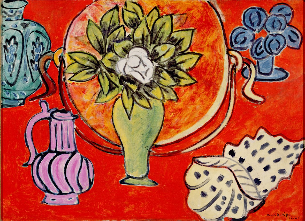 Zátiší s magnólií od Henri Matisse