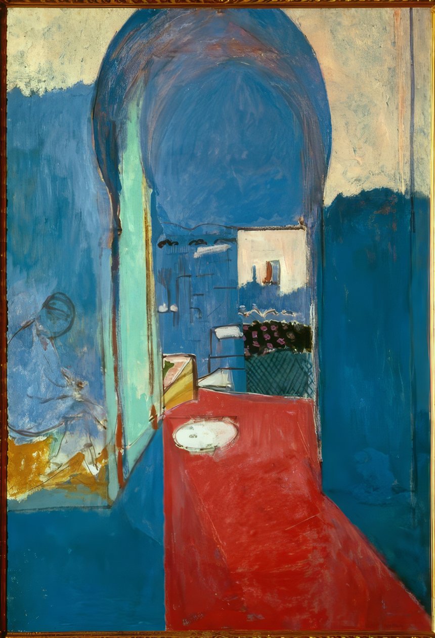 Tanger - vstup do kašby od Henri Matisse