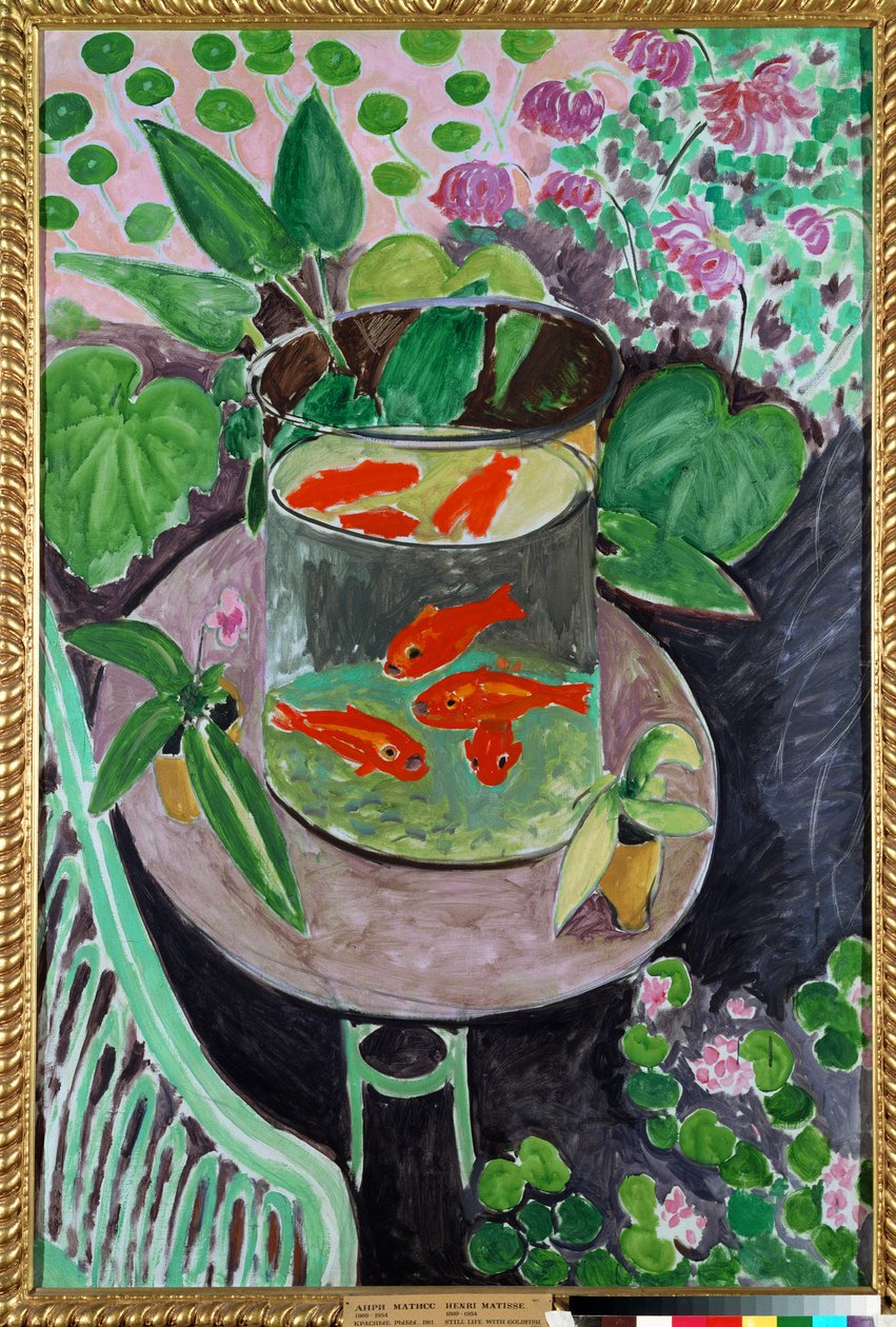 Zlatá rybka od Henri Matisse