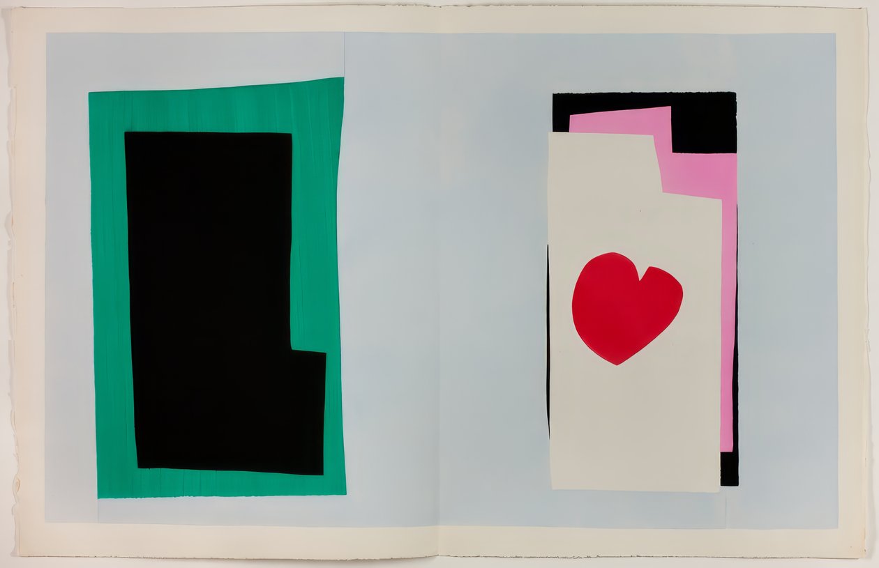 Srdce, od Jazz od Henri Matisse