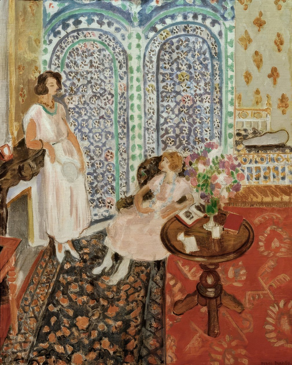 Maurská obrazovka od Henri Matisse