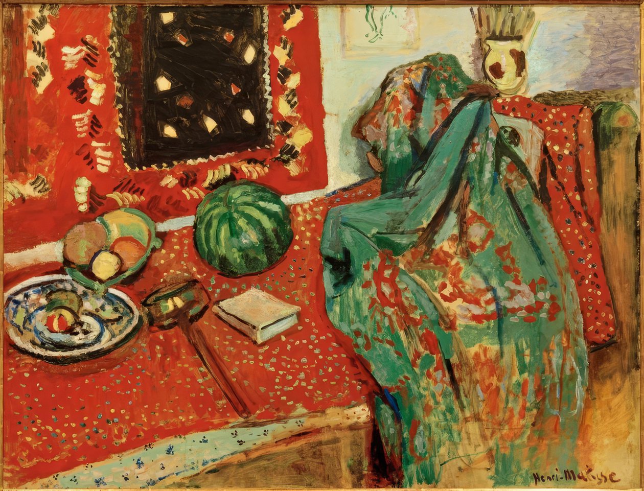 Červené koberce od Henri Matisse