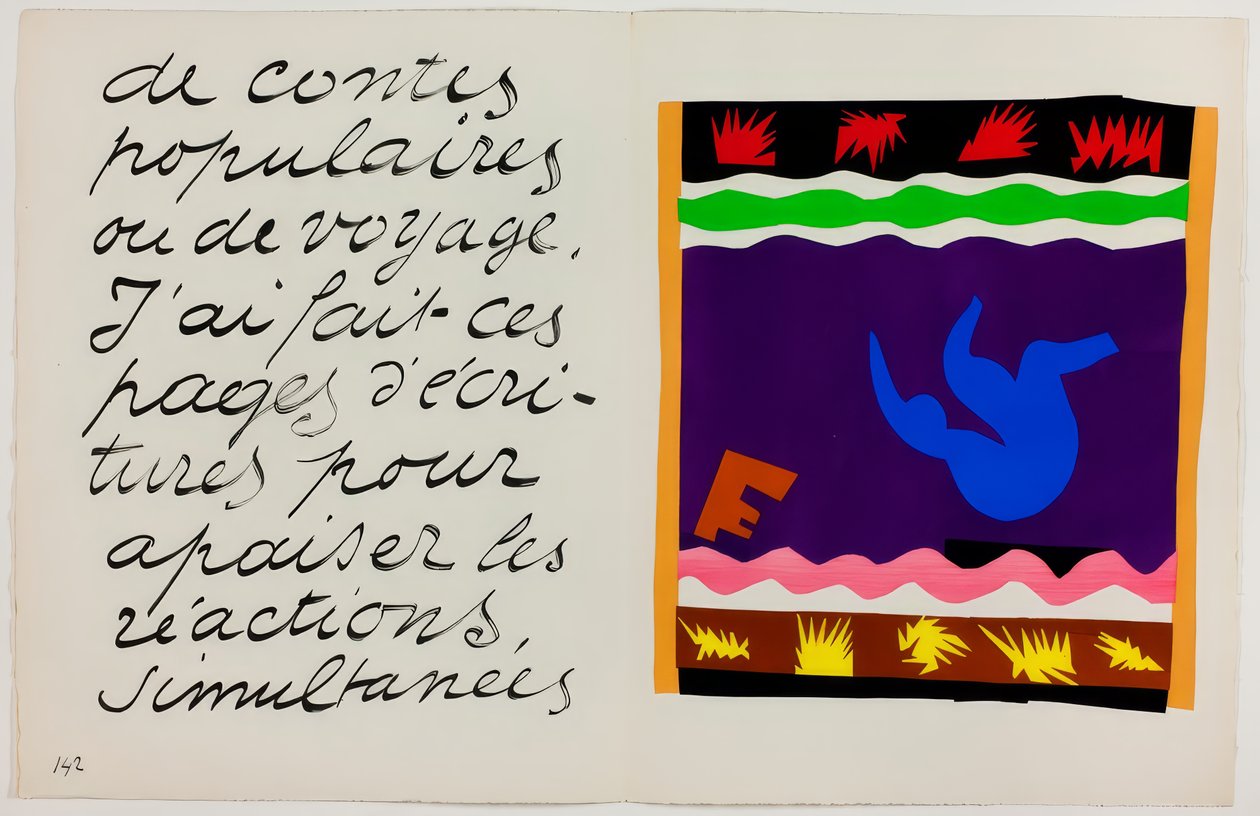Toboggan, od Jazz od Henri Matisse