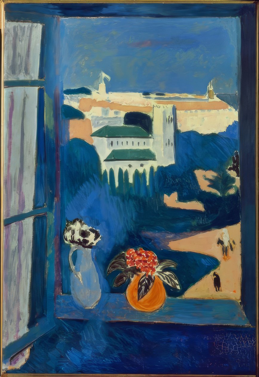 Pohled z okna Tangeru od Henri Matisse