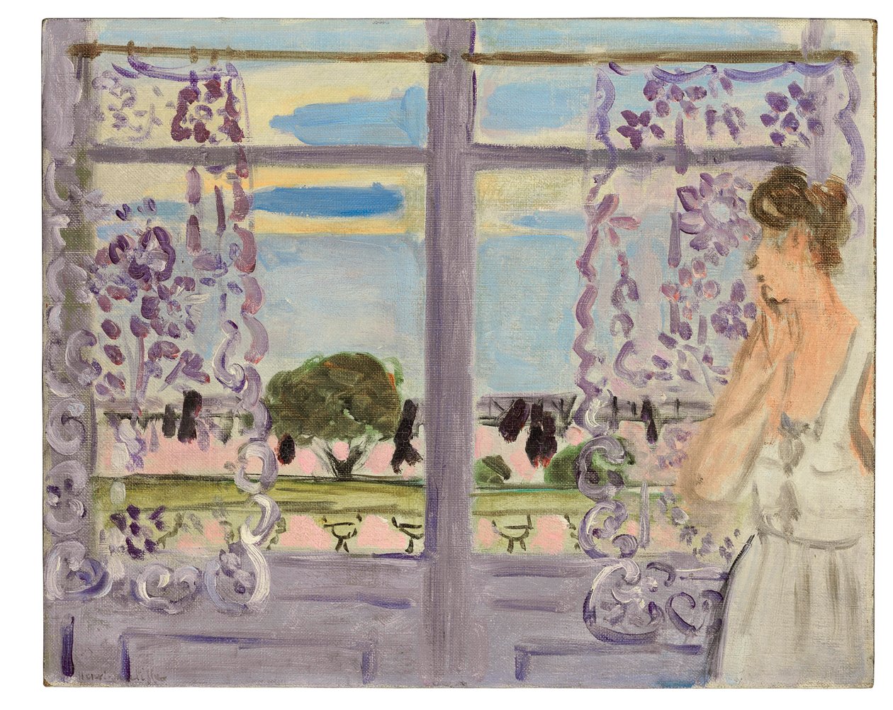 Žena u okna od Henri Matisse