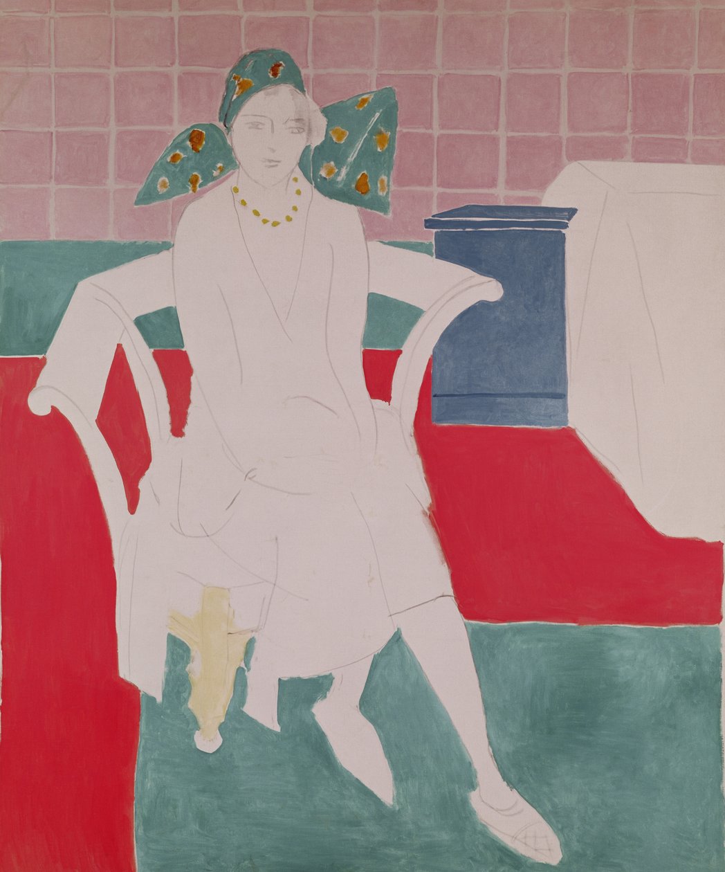 Žena s kloboukem Madras od Henri Matisse