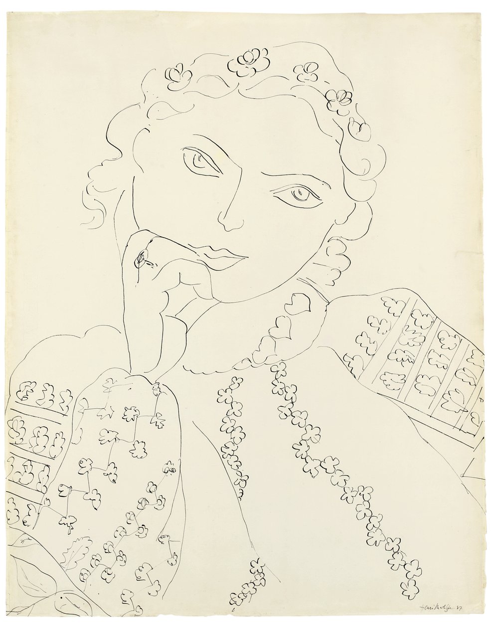 Mladá dívka od Henri Matisse