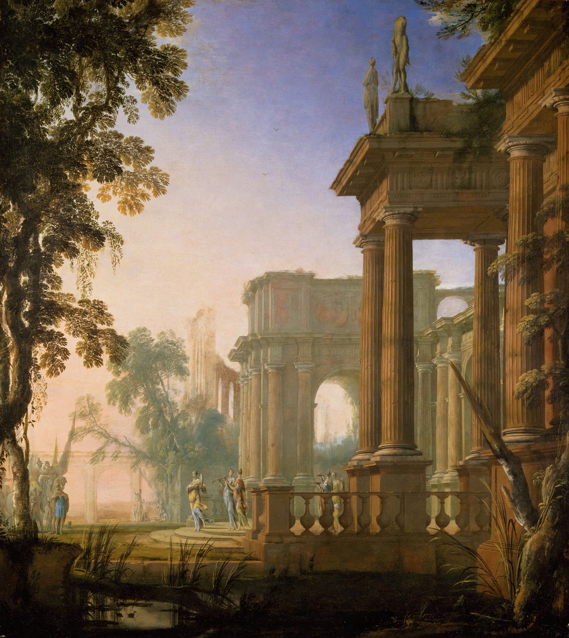 Jefta a jeho dcera, 1650-1700 od Henri Mauperche
