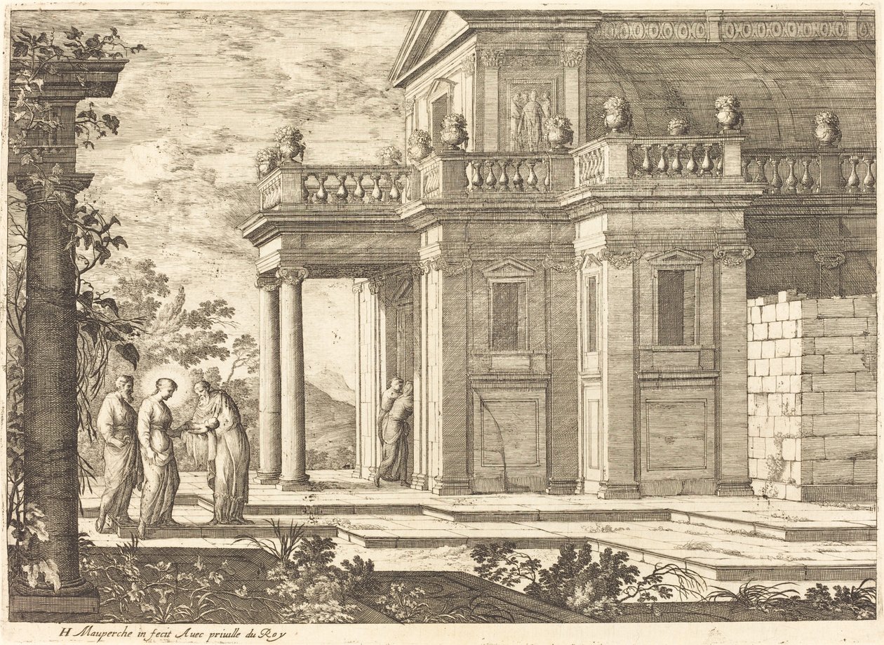 Prezentace v chrámu od Henri Mauperche