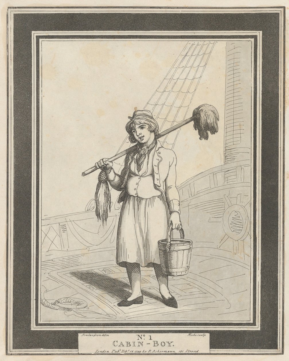č. 1: Cabin Boy, 15. února 1799. od Henri Merke