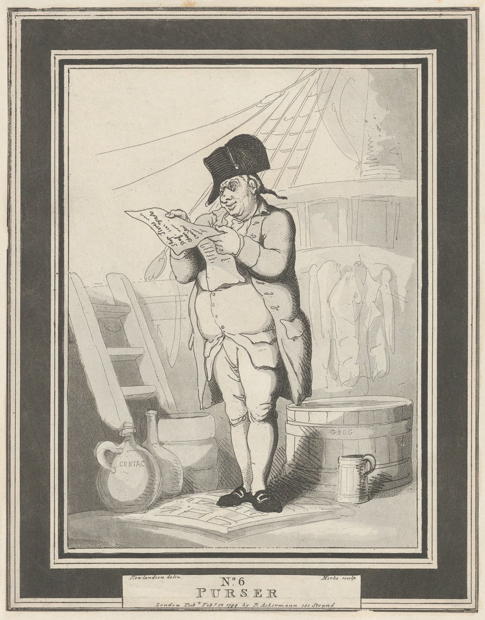 č. 6: Purser, 15. února 1799. od Henri Merke