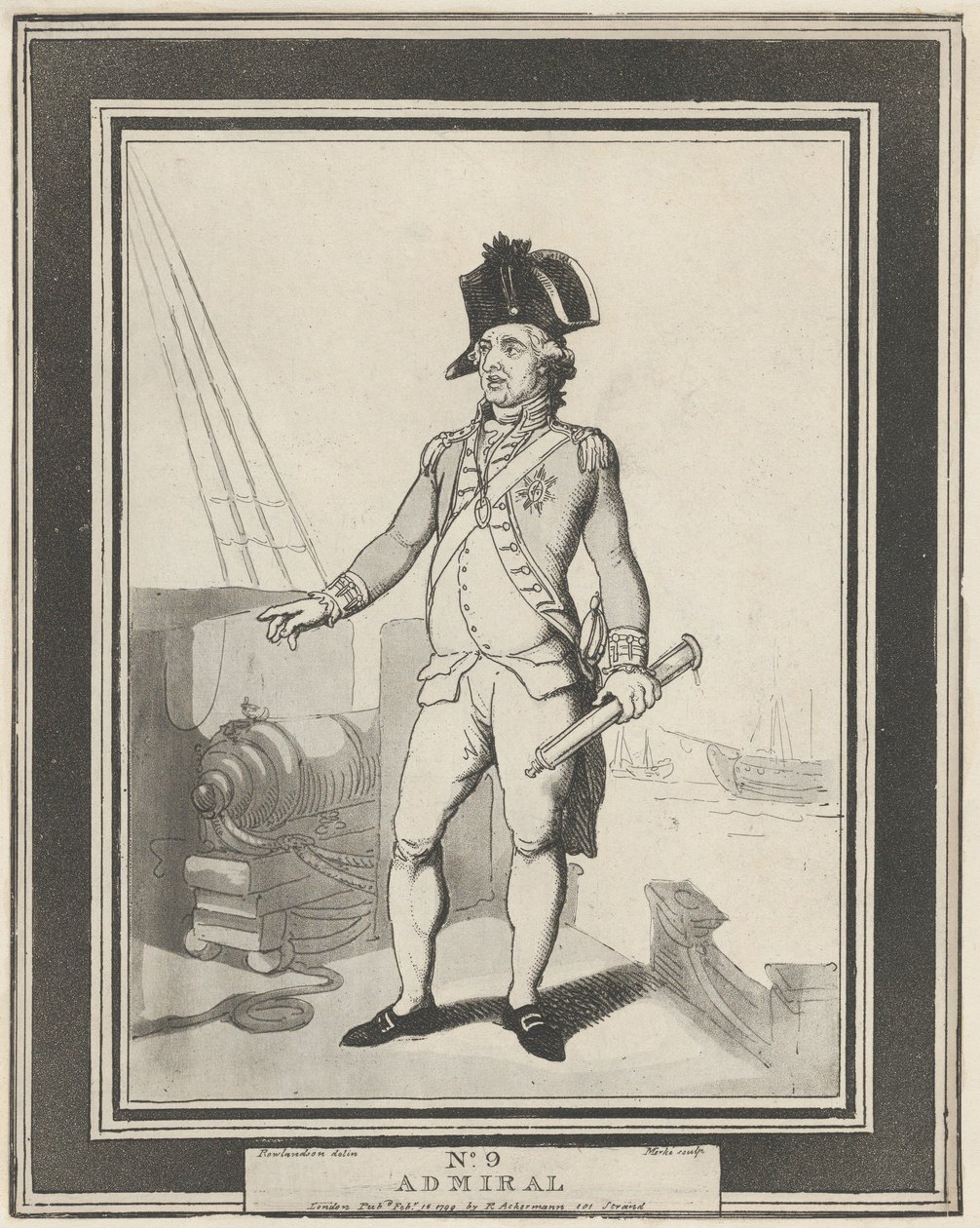 č. 9: Admirál, 15. února 1799. od Henri Merke