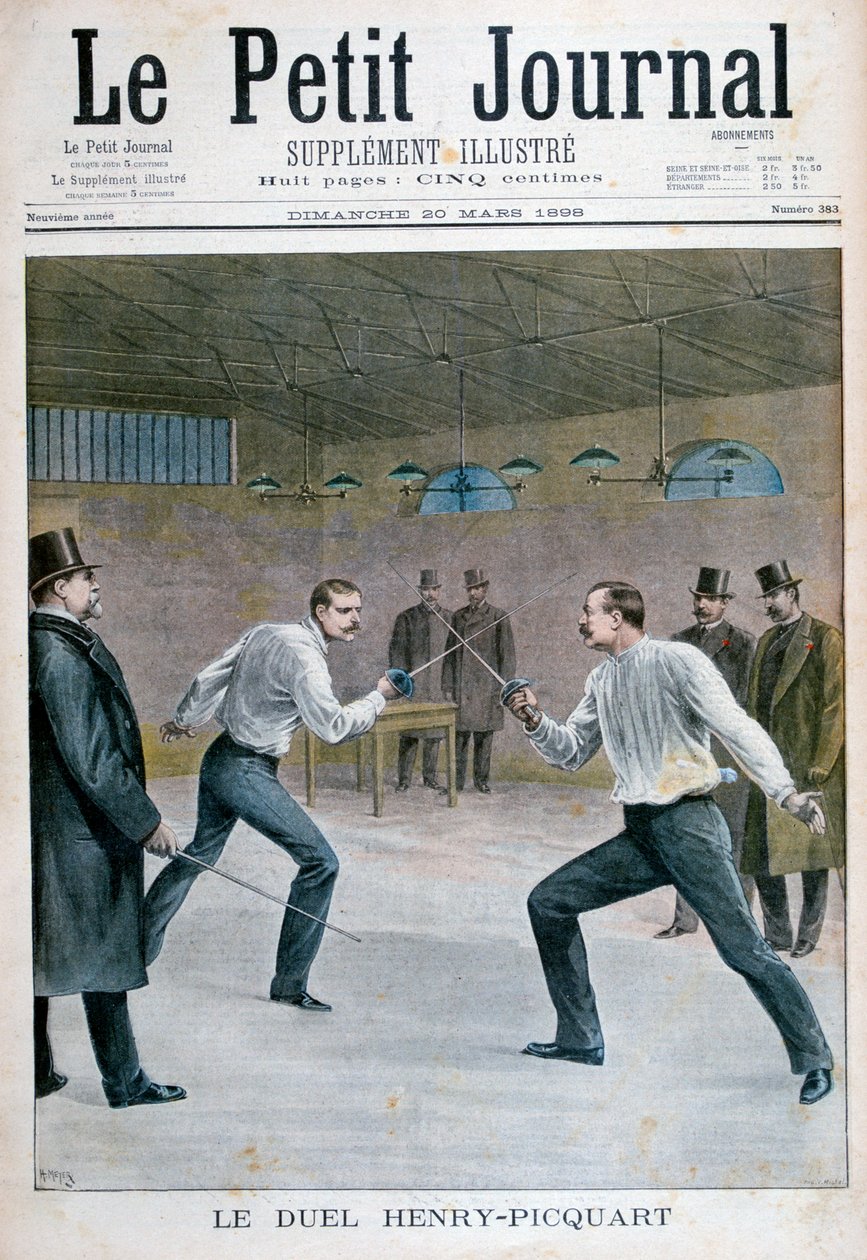 Souboj Henry-Picquart, 1898 od Henri Meyer