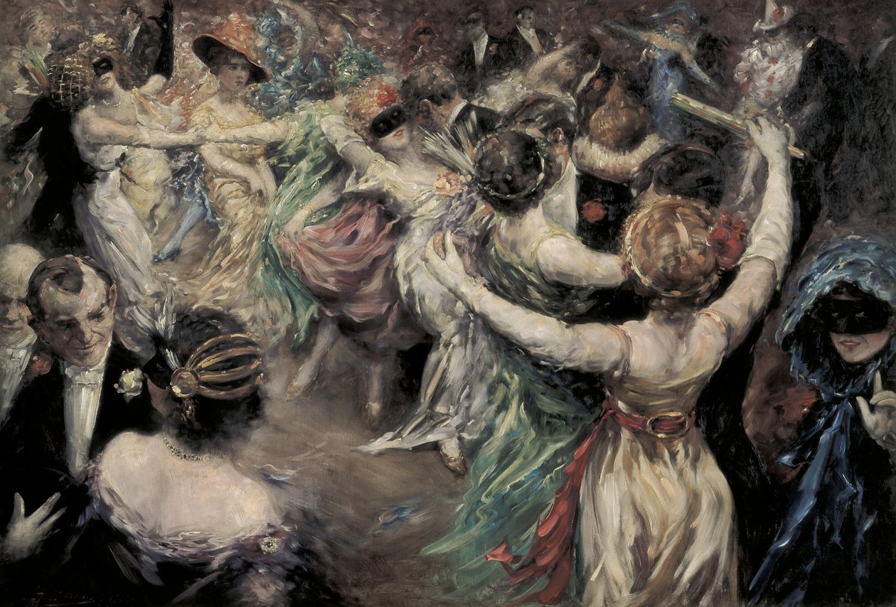 Ples v La Monnaie od Henri Moreau