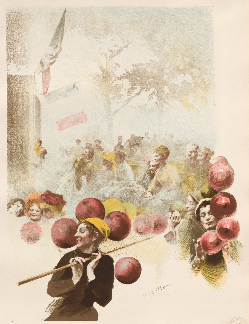 Polichinelle, 1899. od Henri Patrice Dillon