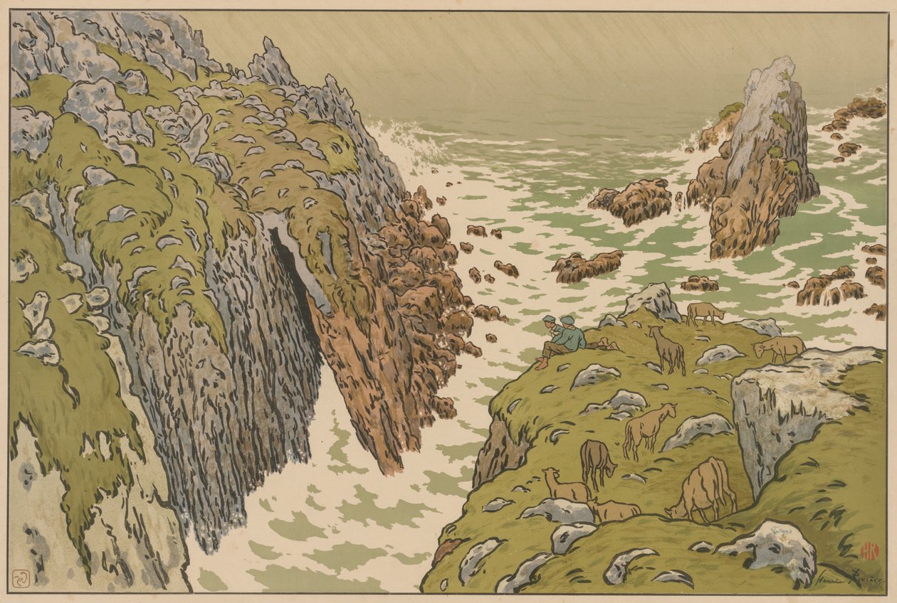 Aspects of Nature: The Cliff od Henri Rivière
