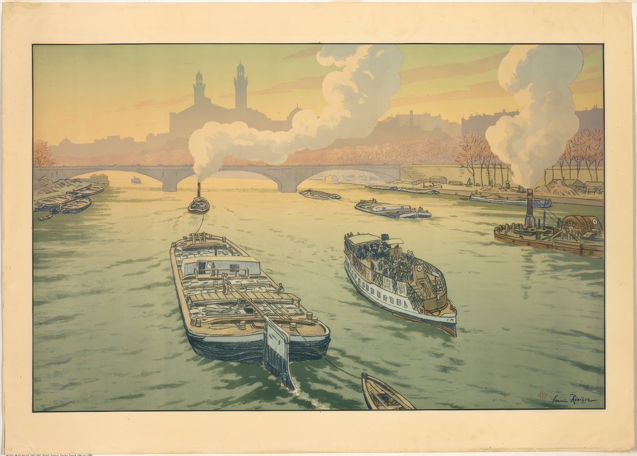 Trocadero od Henri Rivière
