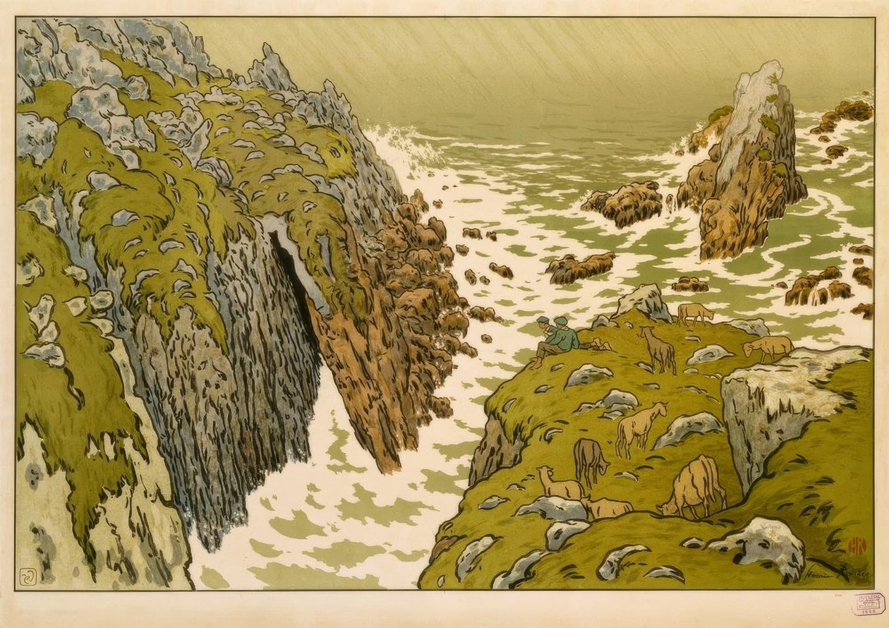 Útes od Henri Rivière