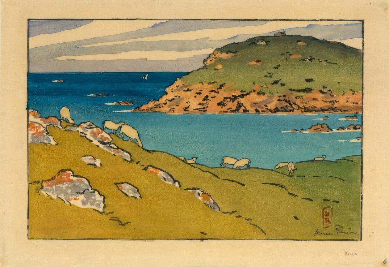 La Garde-Guérin (Saint-Briac) od Henri Rivière