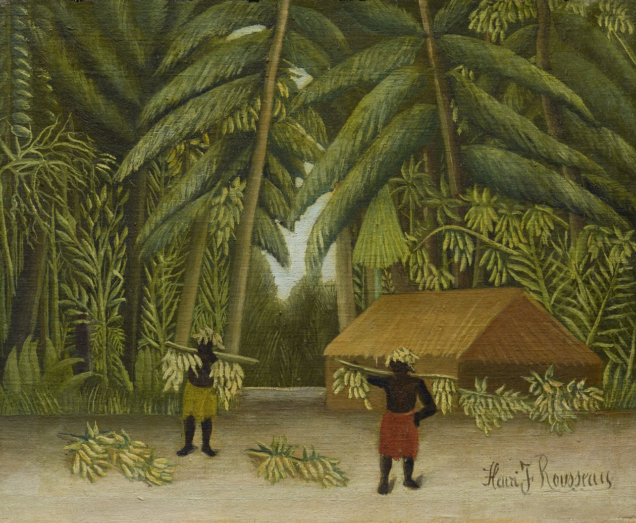 Sklizeň banánů, 1907-10 od Henri Rousseau