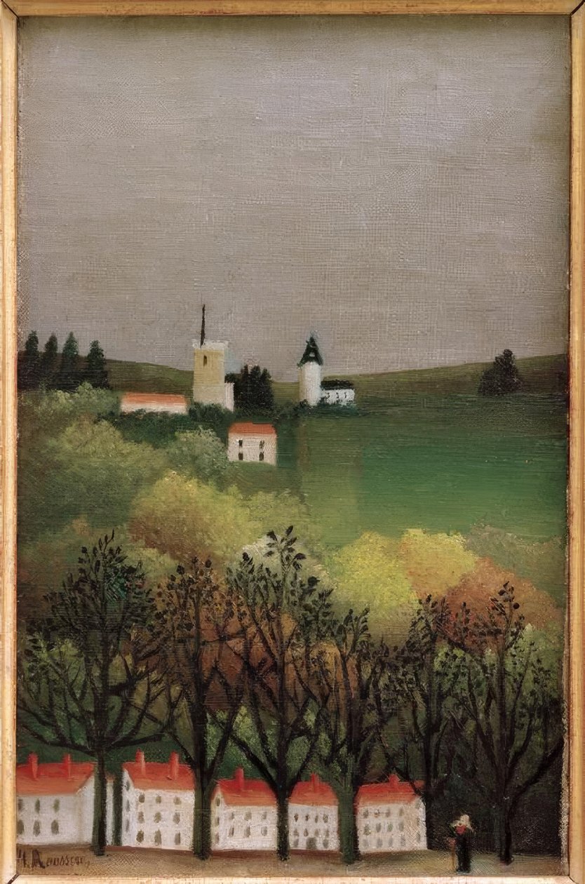 Venkov od Henri Rousseau
