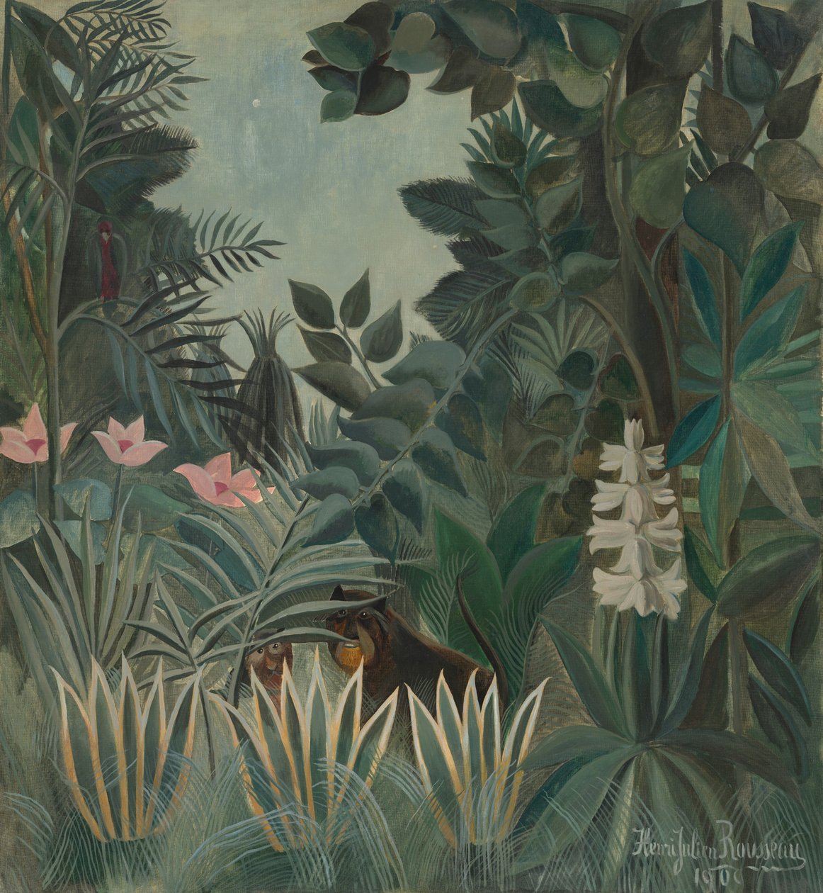 Rovníková džungle, 1909. od Henri Rousseau