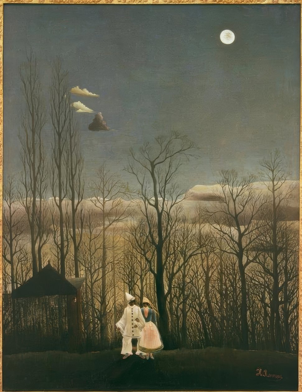 Karnevalová noc od Henri Rousseau