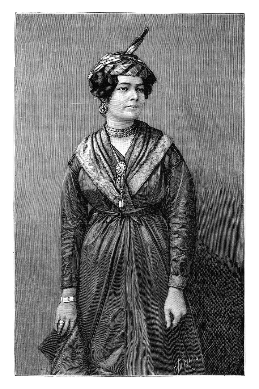Kreolka z Martiniku, c1890 od Henri Thiriat