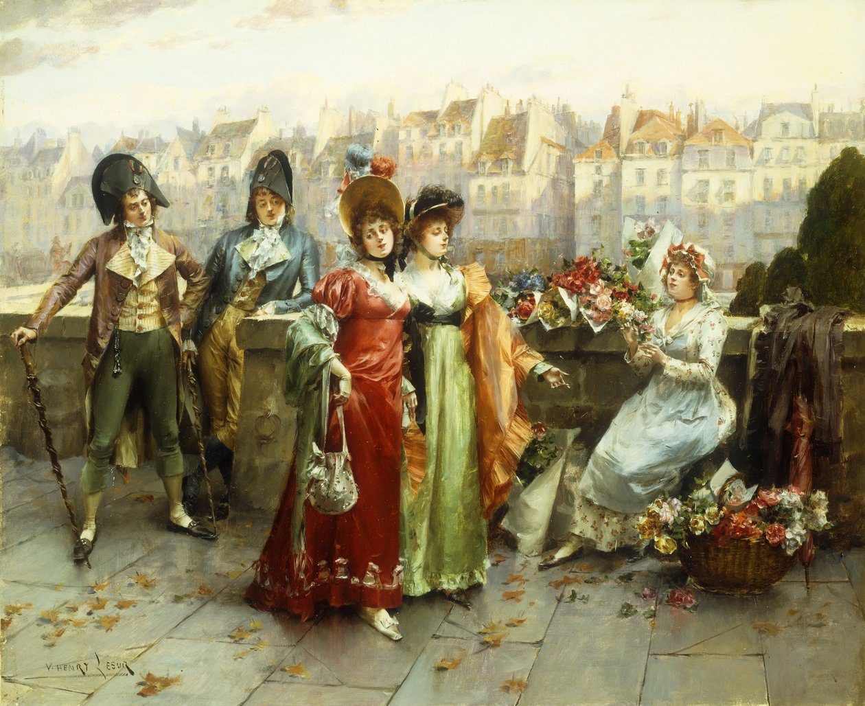 Flirtování od Henri Victor Lesur